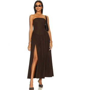 LPA Giana Maxi Dress Cacao S